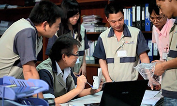 誠瑞豐中厚板鈑金加工研發團隊